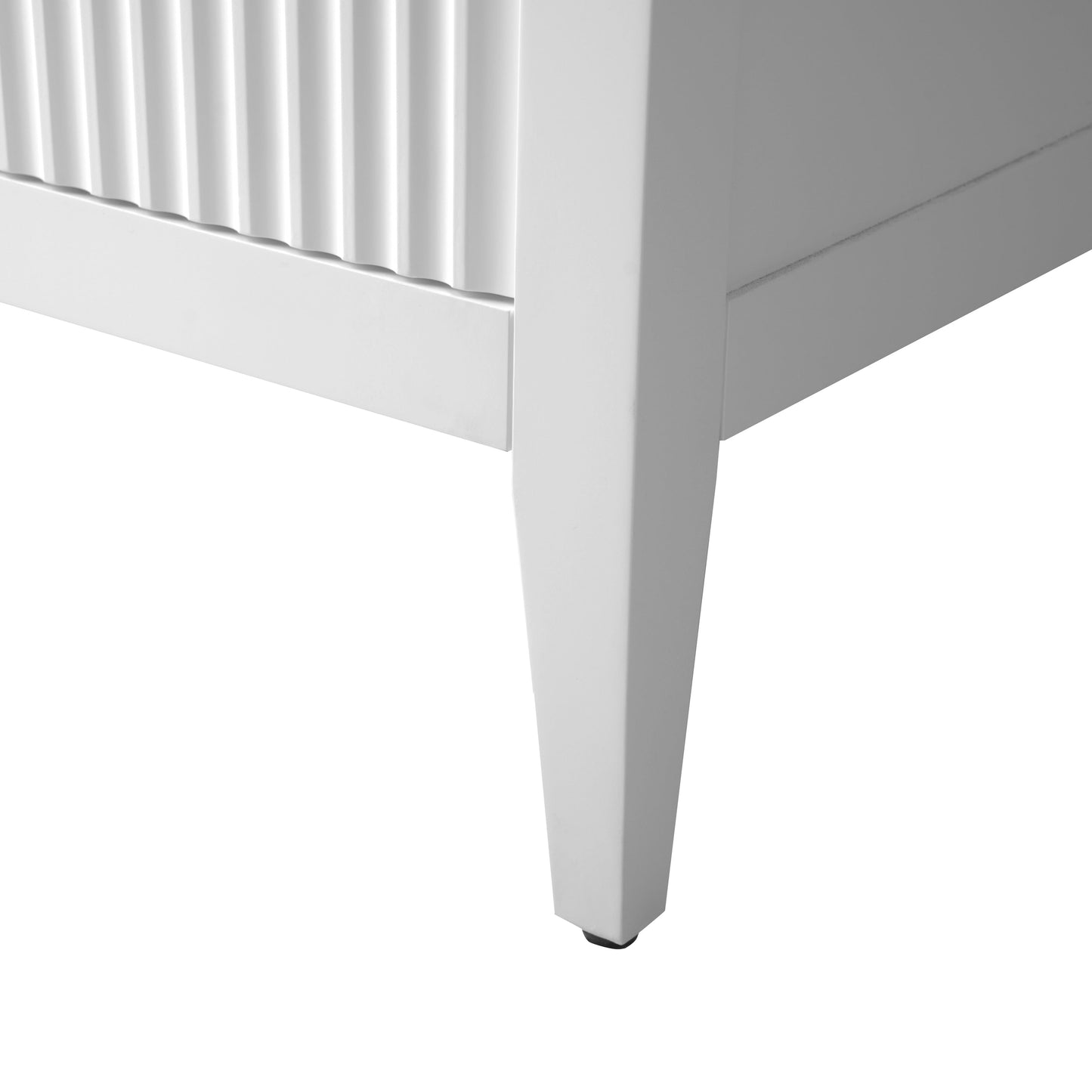 Meuble-lavabo double vasque Vanity Art 72 avec plan de travail en marbre composite.