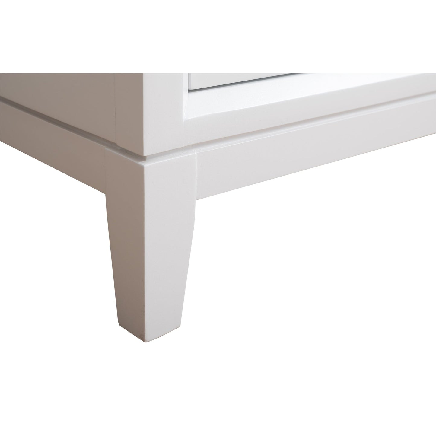 Meuble-lavabo Art pour salle de bain avec lavabo en céramique et plan de travail en marbre composite.