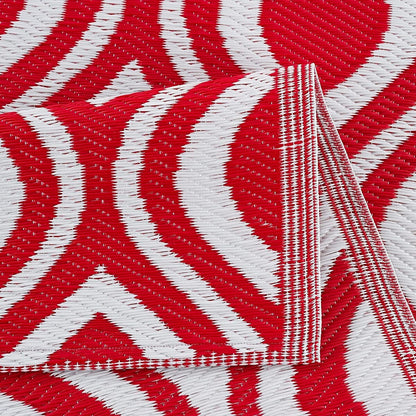 Venice Lightweight Reversible Recycled Plastic Outdoor Floor Mat/Rug