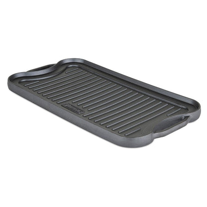 Poêle à griller/plancha réversible en fonte Viking de 20 pouces (pré-épices)