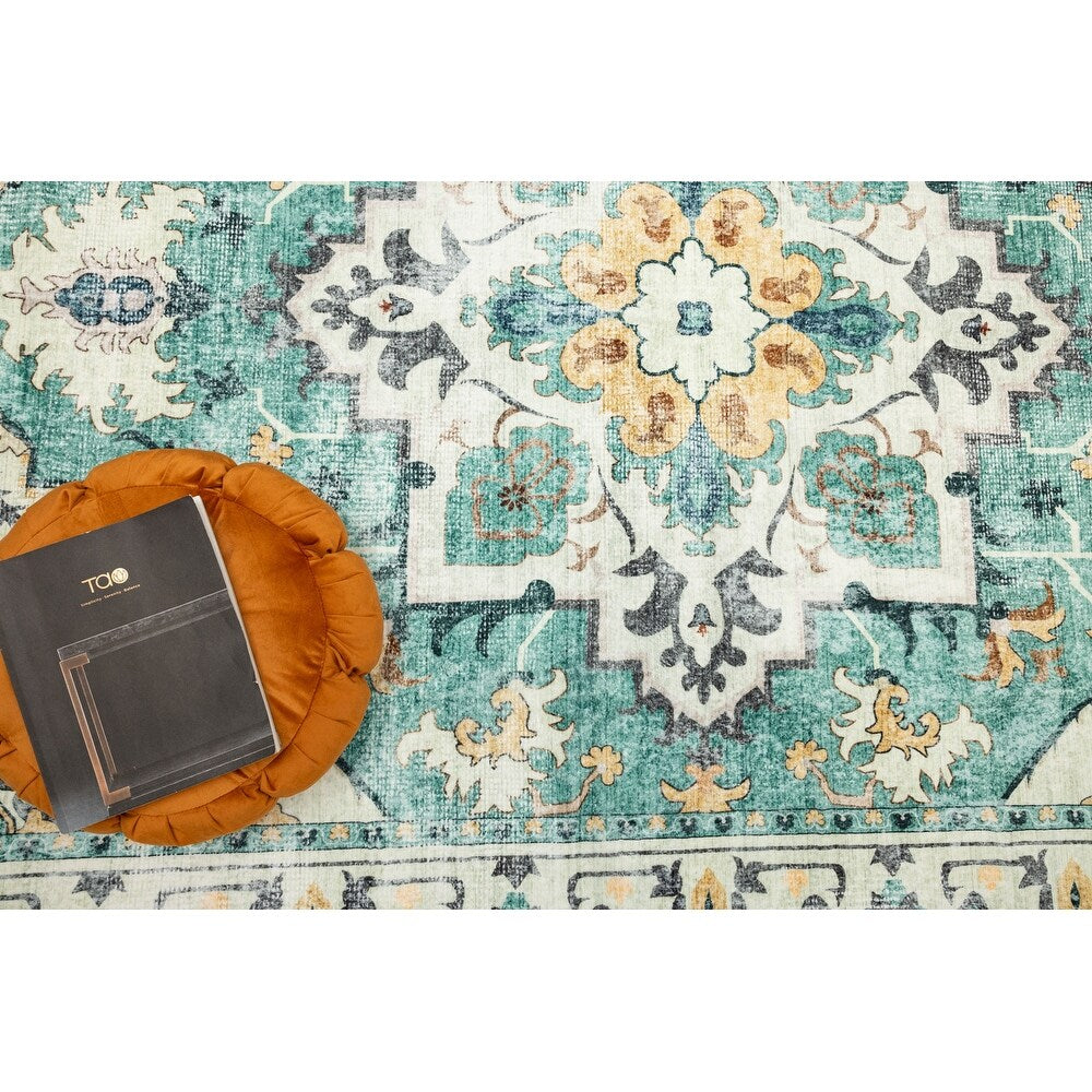 Vintage Modern Abstract Area Rug