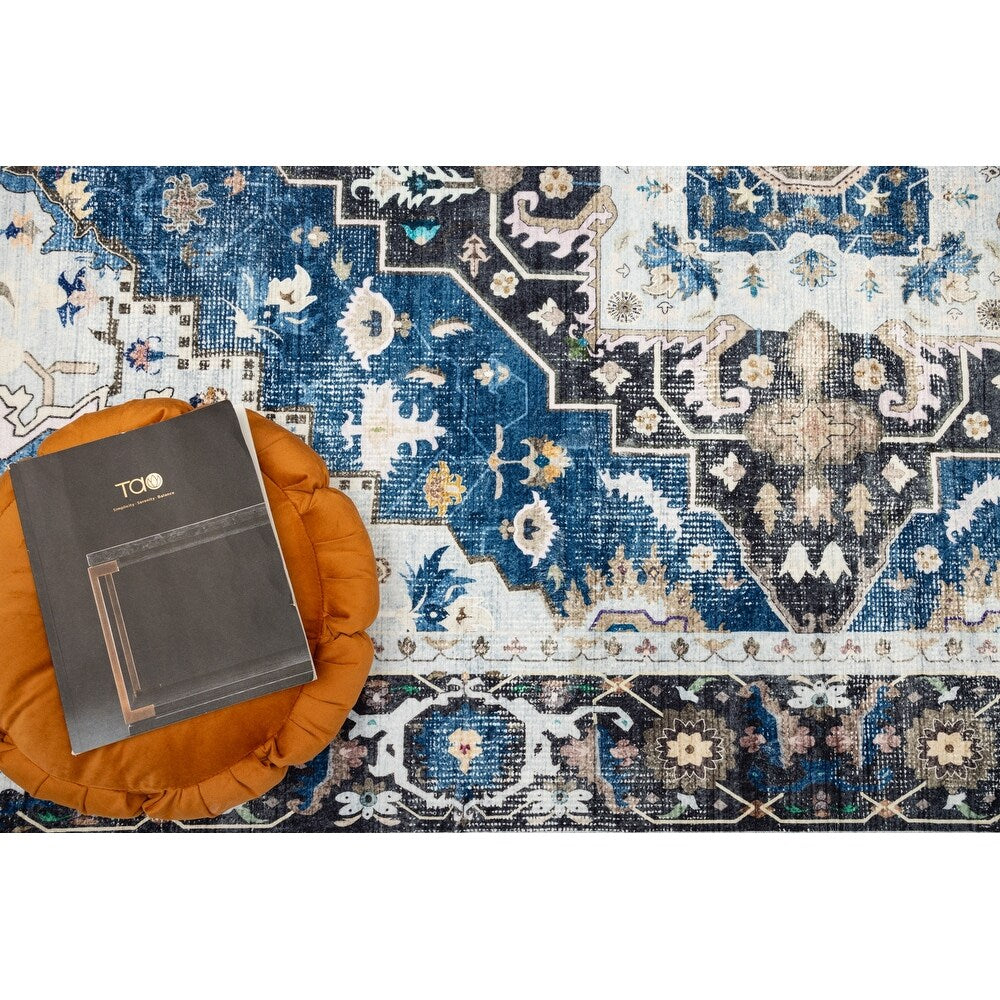 Vintage Modern Abstract Area Rug