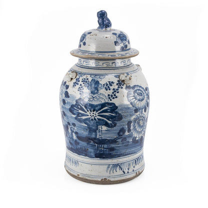 Pot de temple vintage pour plantes de saison - Petit