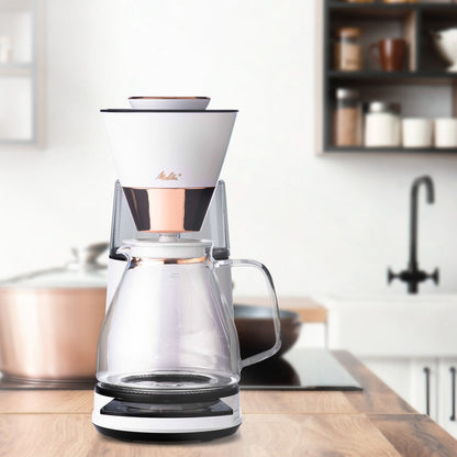 Vision, cafetière à filtre 12 tasses de luxe avec tableau de bord rotatif