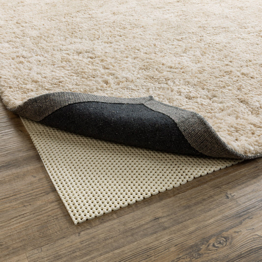 Vista Home Ultra Hold White PVC-coated Knit Polyester Rug Pad - Beige