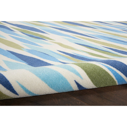 Waverly Sun N' Shade Modern Abstract Indoor Outdoor Area Rug