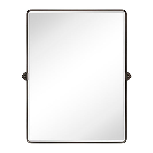 TEHOME Woodvale Rectangle Vertical Metal Wall Mirrors