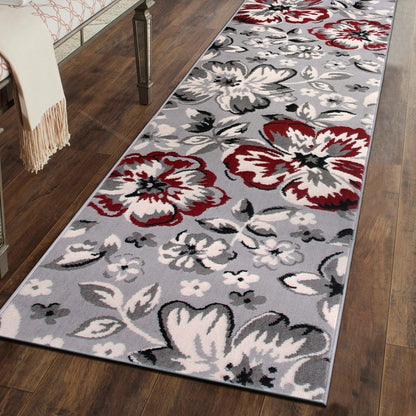 World Rug Gallery Modern Floral Design Area Rug