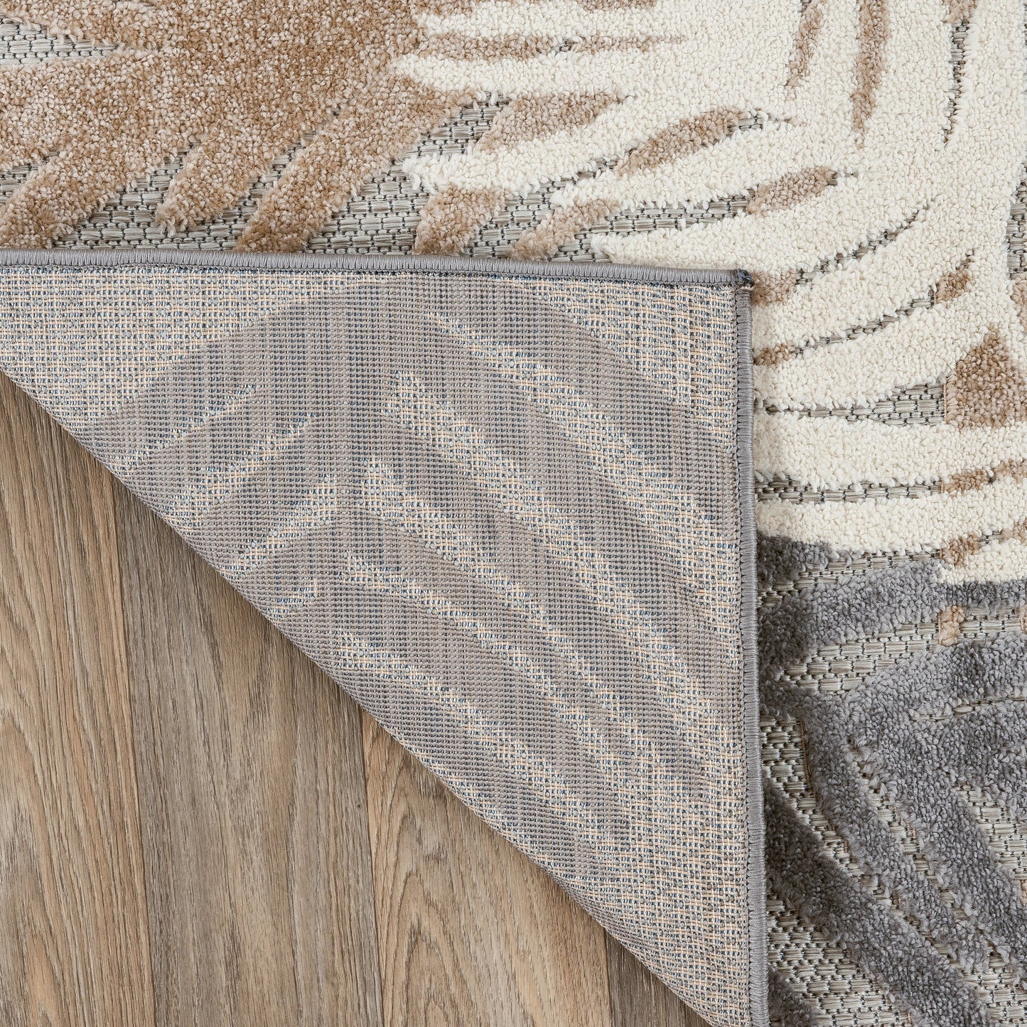 World Rug Gallery Tropical Floral Modern Indoor/Outdoor Area Rug