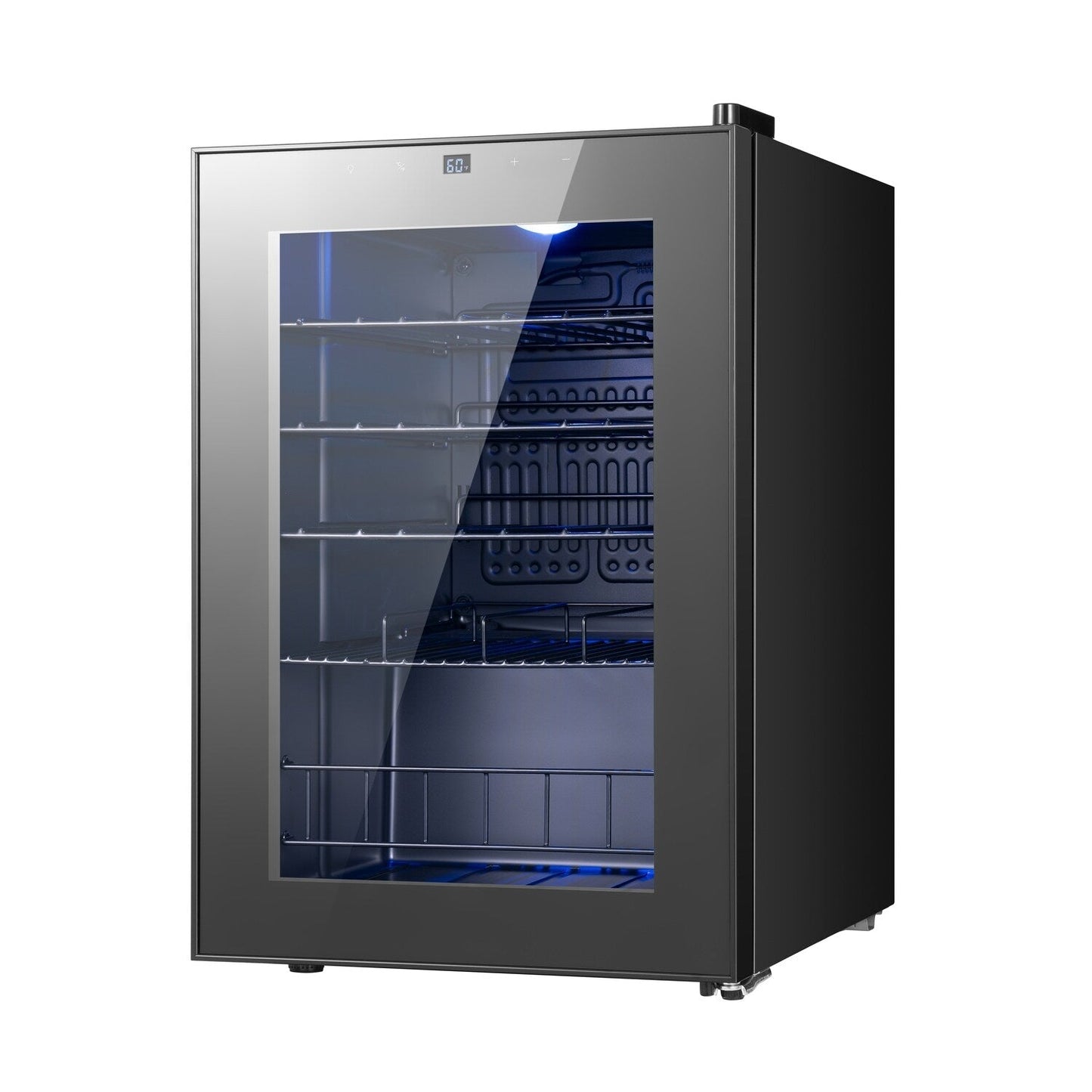 Réfrigérateur à vin/boissons de 43 cm (17 pouces), 20 bouteilles, autoportant, contrôle numérique de la température