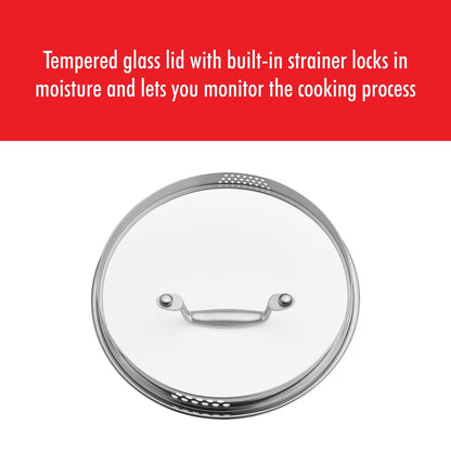 Pochette de cuisson ZWILLING Clad CFX en acier inoxydable et revêtement céramique antiadhésif, 6 qt