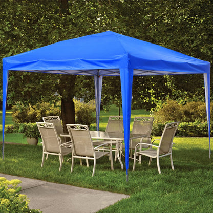 Zenova 10' x 10' Outdoor Pop Up Canopy Tent Patio Gazebo Party Wedding Tent