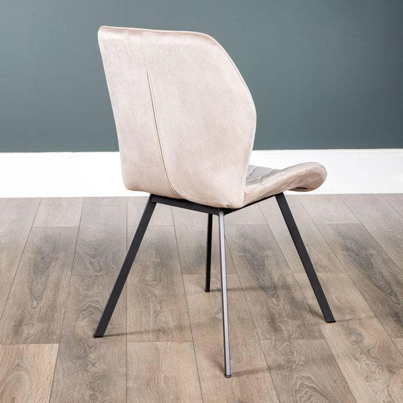 Lincoln Extendable Dining Table Set with 4 Vancouver Taupe Chairs