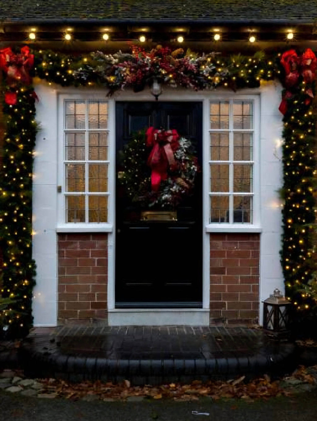 Pre Lit Warm/Ice White Garland