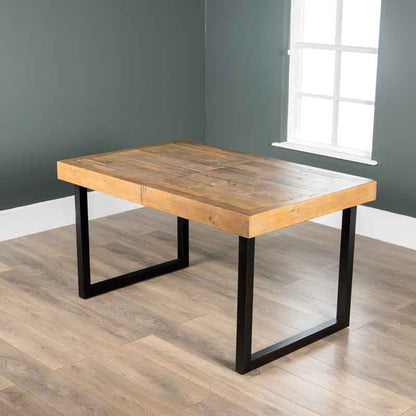 Lincoln Rustic Extendable Dining Table