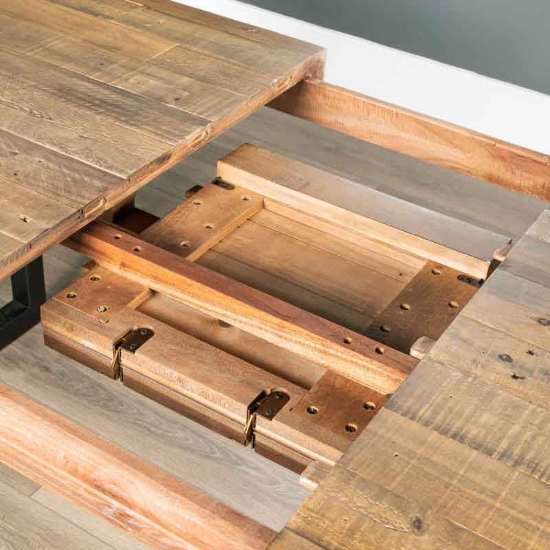 Lincoln Rustic Extendable Dining Table