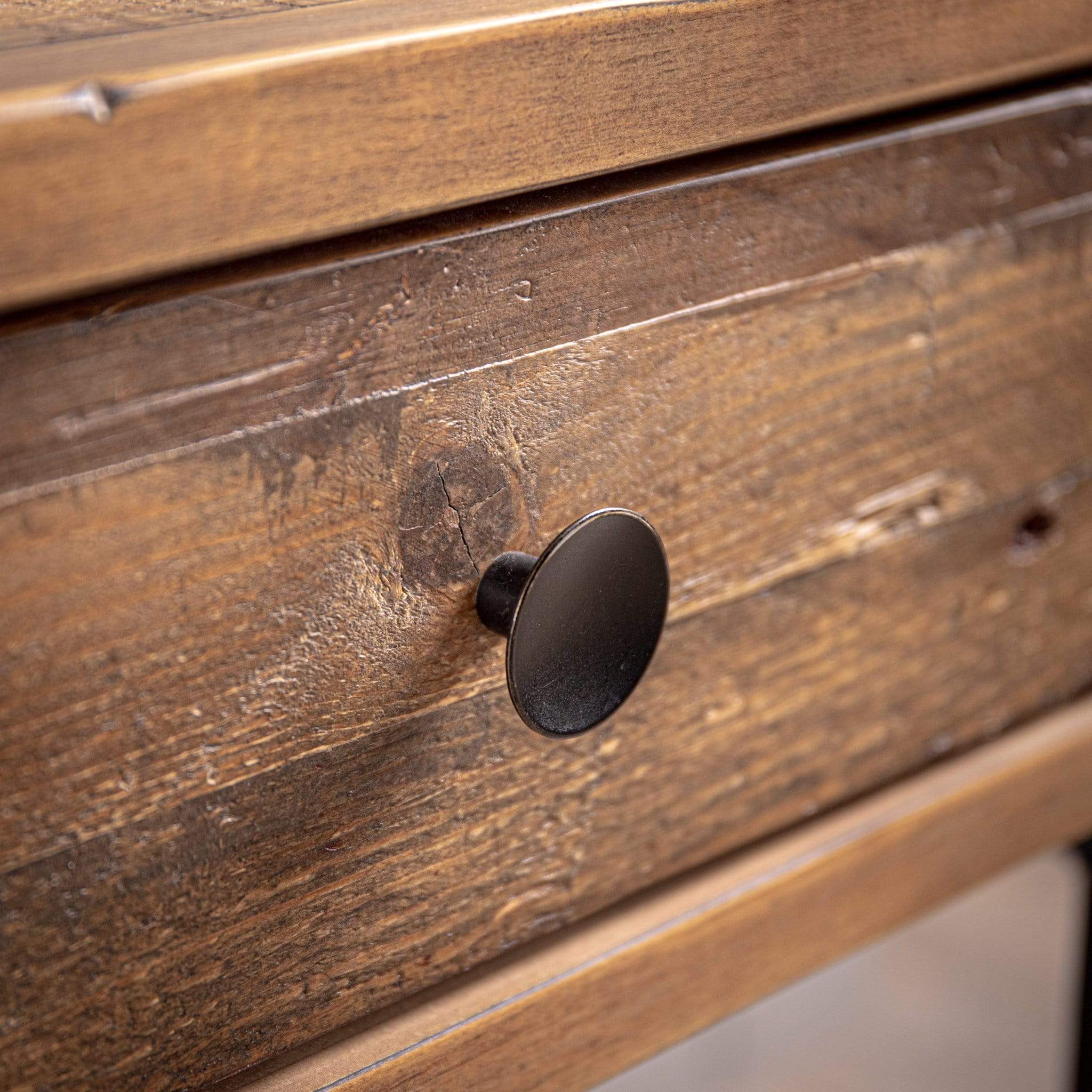 Lincoln Rustic Lamp Table