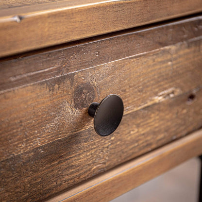 Lincoln Rustic Lamp Table