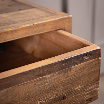 Lincoln Rustic Lamp Table