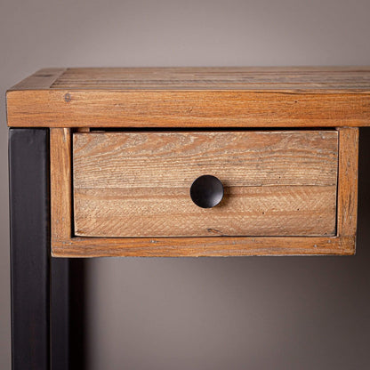 Lincoln Rustic Oak Desk