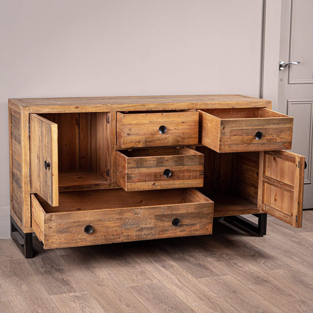 Lincoln Rustic Wide Sideboard