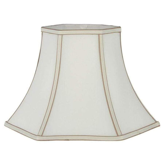 Porto Cream Polysilk Bowed Shade 30cm