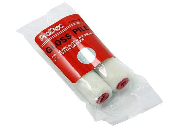 Prodec 2 Pack Gloss Pile Mini 4 Roller Refill