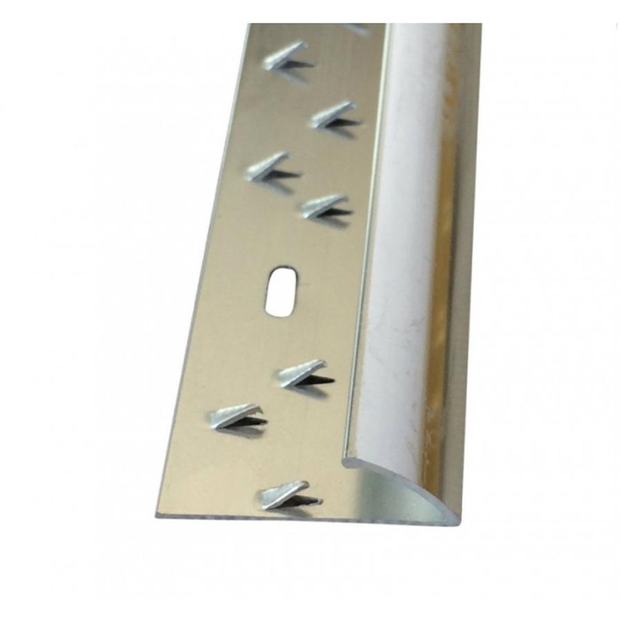 Qa Silver 3Ft Single Edge Carpet To Vinyl Door Stop