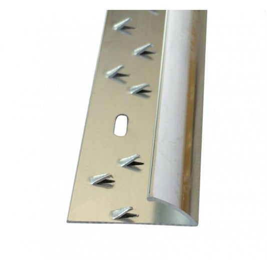 Qa Silver 3Ft Single Edge Carpet To Vinyl Door Stop