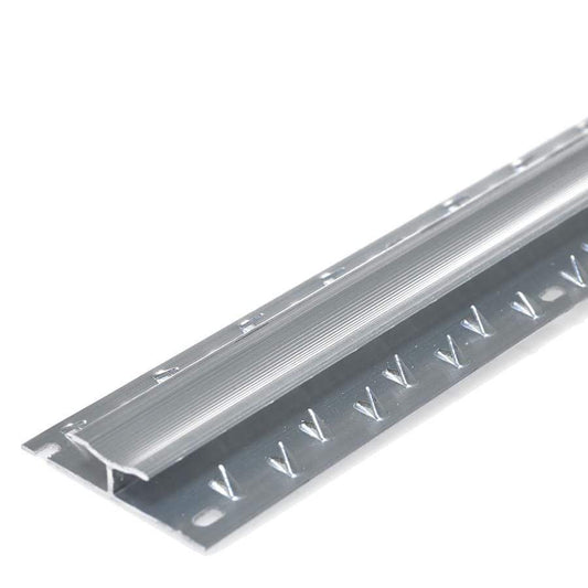 Qa Silver Dual Grip Carpet To Carpet Door Bar 3Ft