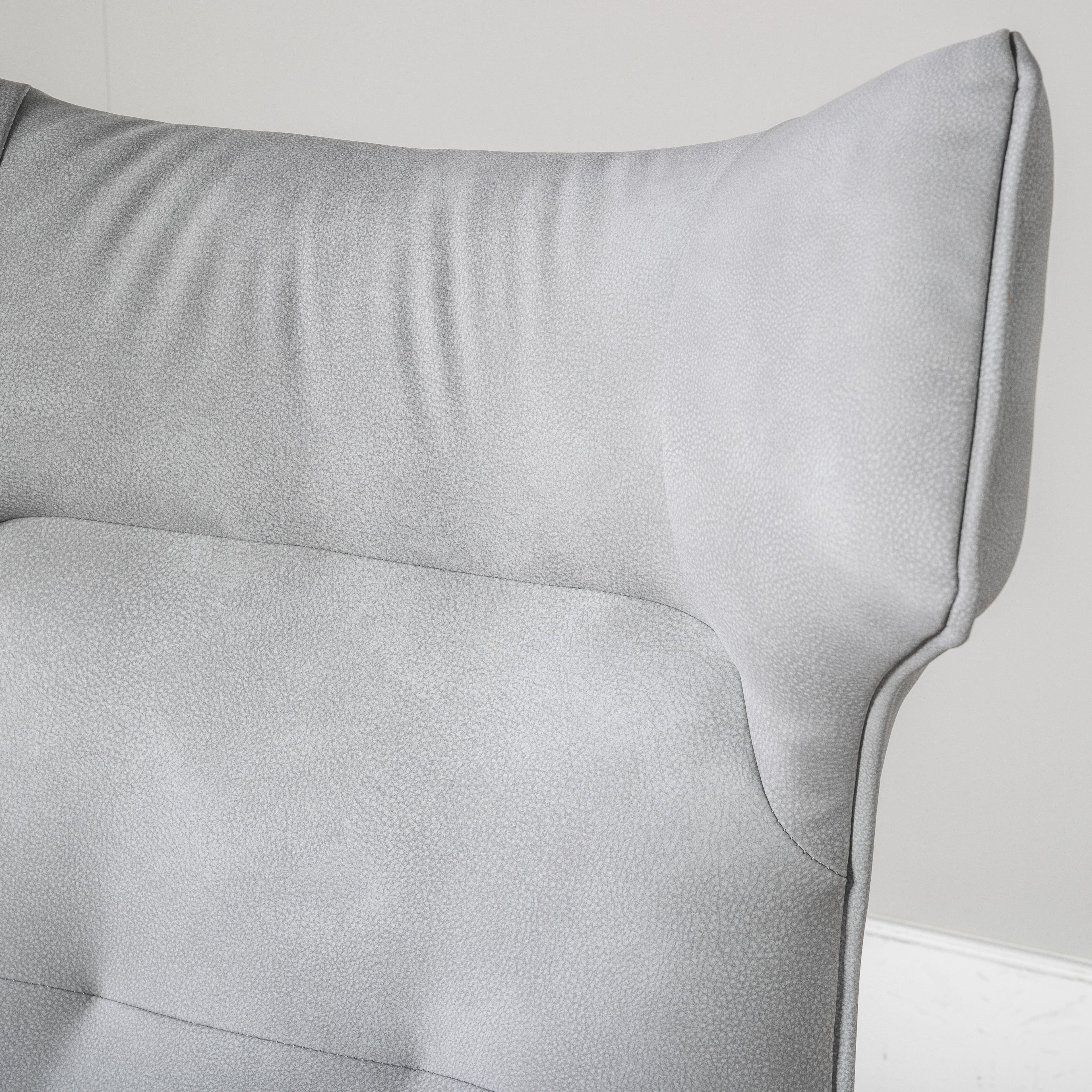 Romeo Silver Swivel Chair