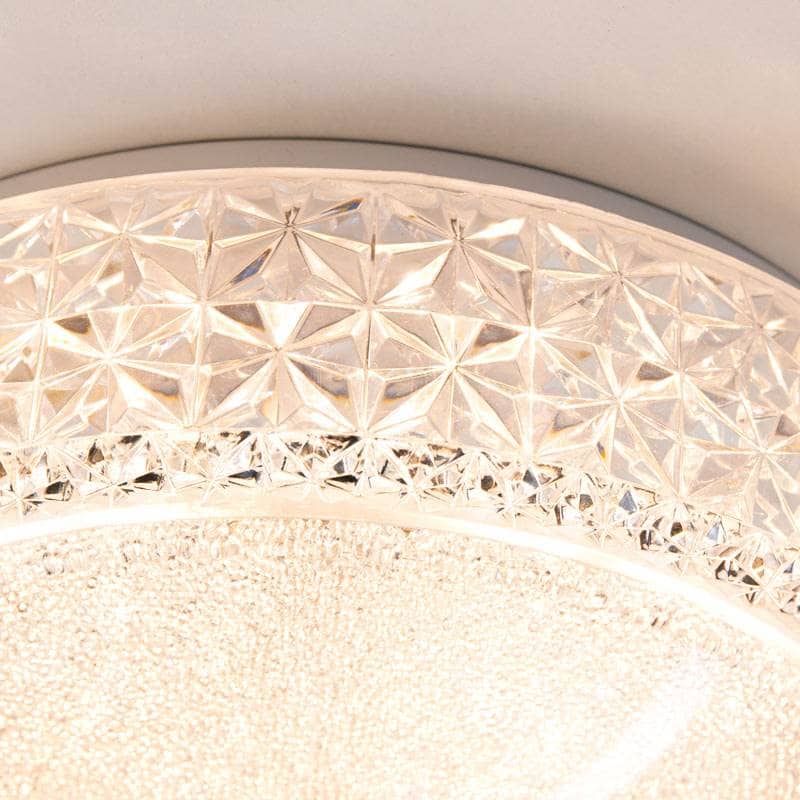 Siena Temperature Colour Changing Flush Ceiling Light - 28cm