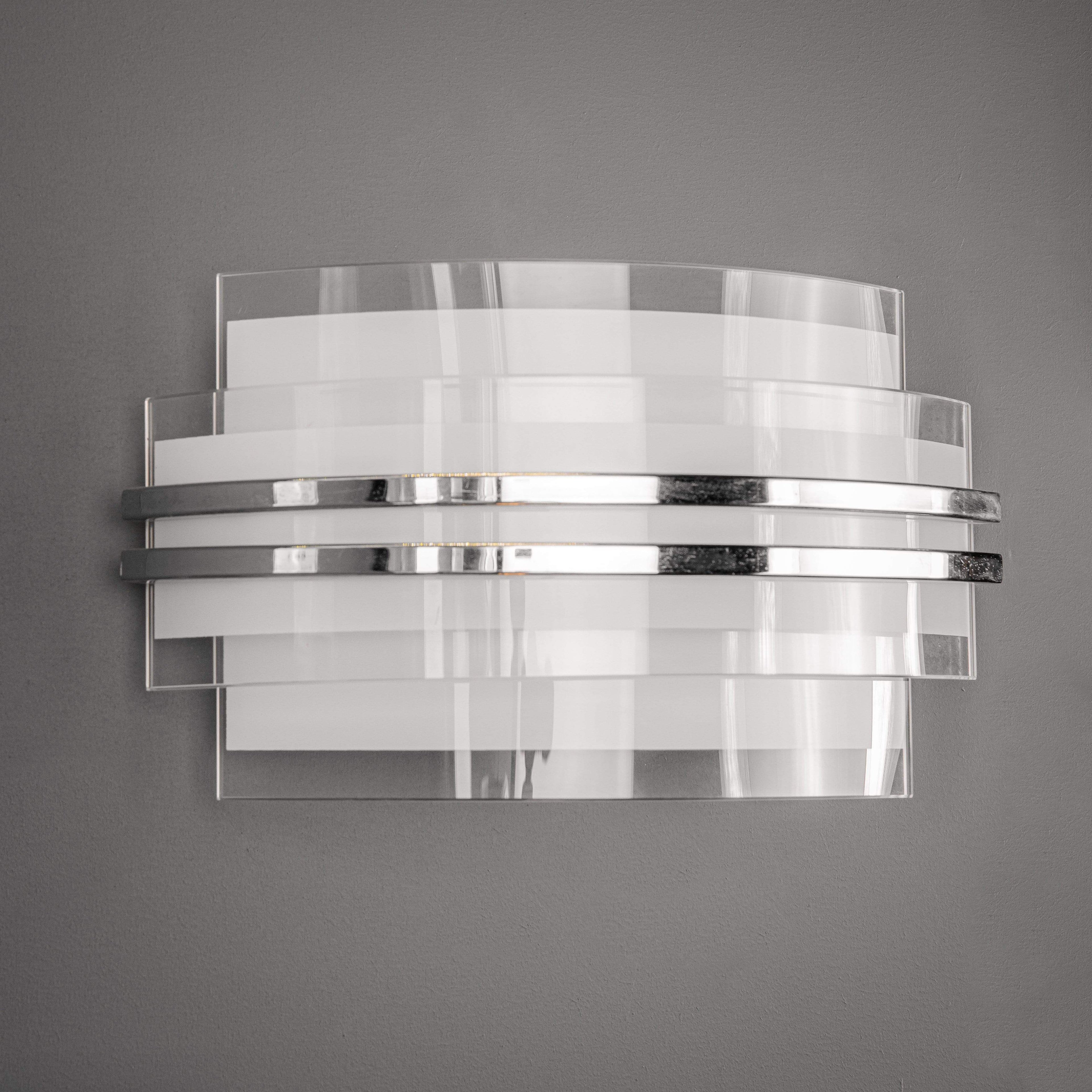 Linares Frosted Glass Wall Light