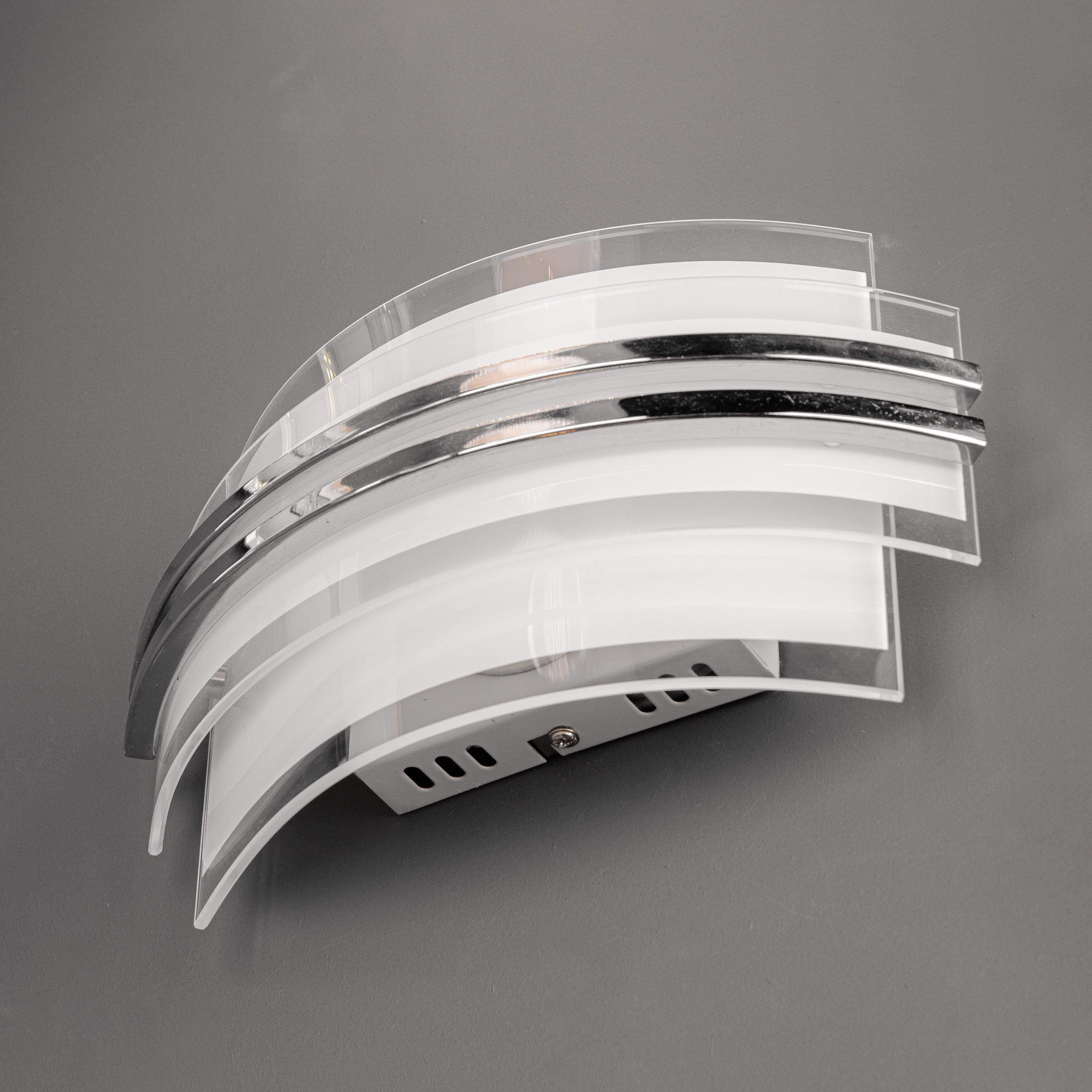 Linares Frosted Glass Wall Light