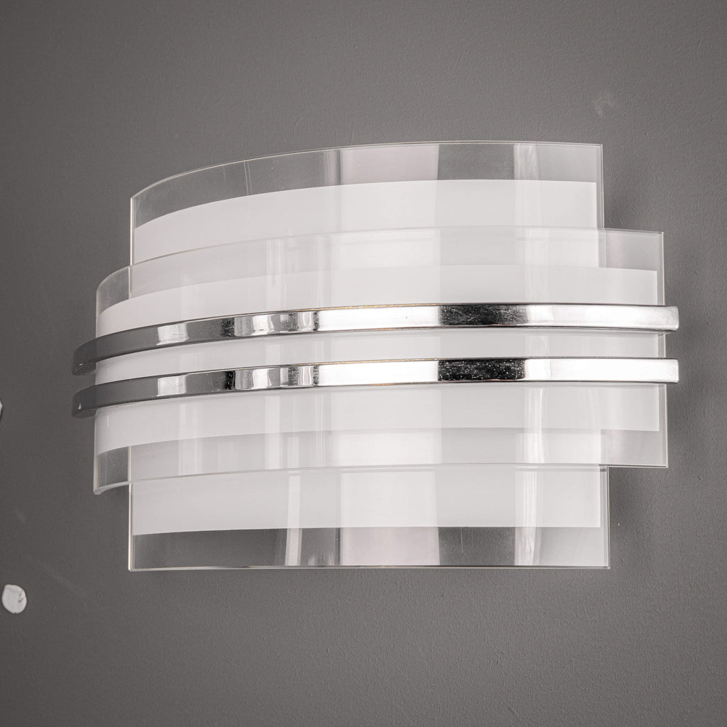 Linares Frosted Glass Wall Light