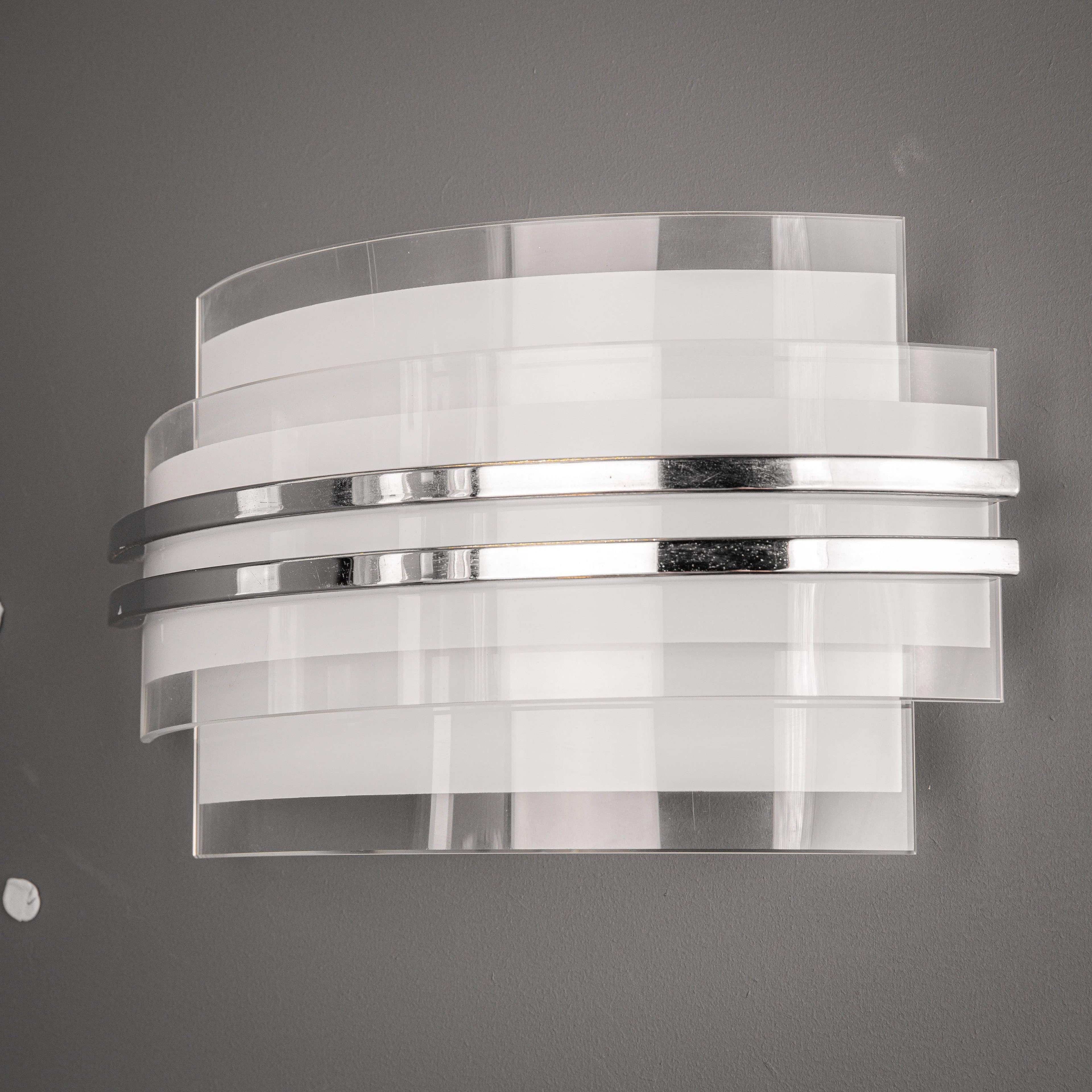 Linares Frosted Glass Wall Light